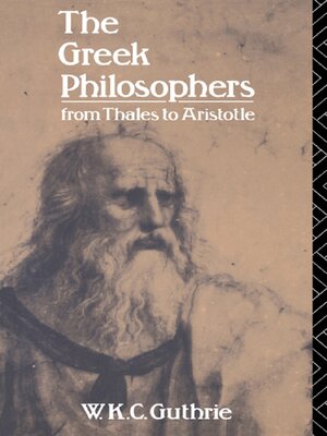 cover image of The Greek Philosophers